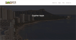 Desktop Screenshot of gopherapps.com